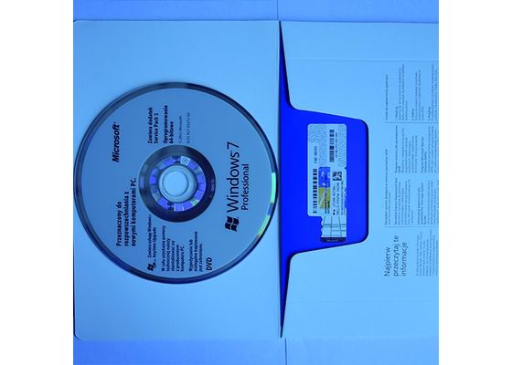 Çin Microsoft Windows 7 Professional Dvd İşletim Sistemi / W7 Ürün Anahtarı Tedarikçi
