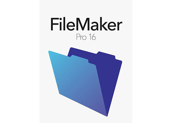 Çin Profesyonel Filemaker Pro Yazılımı 16 Win 10 ve Mac OS X için Tedarikçi