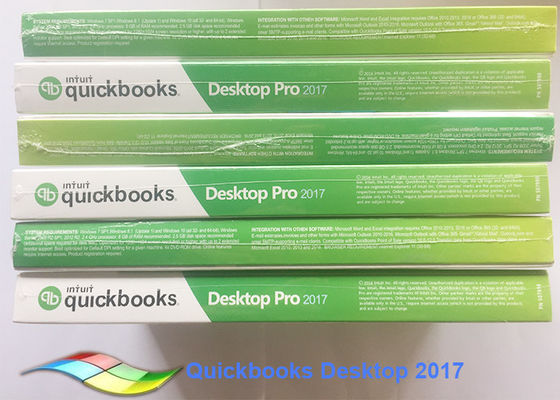 Çin Eski Sürüm QuickBooks Masaüstü 2017 Yazılım 1-Kullanıcı, Quickbooks Masaüstü Bordro Tedarikçi