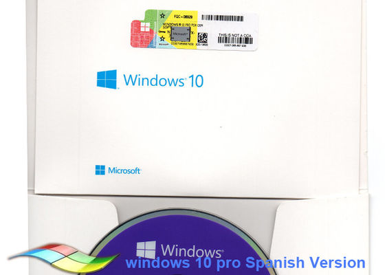 Çin İspanyolca Sürüm Evde Bilgisayar İçin Windows 10 Oem Sticker Windows Coa Sticker Tedarikçi