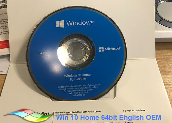 Çin Win 10 Home Ürün Anahtarı OEM Tam Sürüm 64bit 100% Windows 10 Orijinal Ürün Anahtarı Tedarikçi