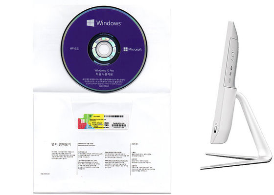 Çin Windows 10 Pro OEM 64 bit% 100 Orijinal DVD Kore FQC08983&amp;#39;ü Etkinleştirin Tedarikçi