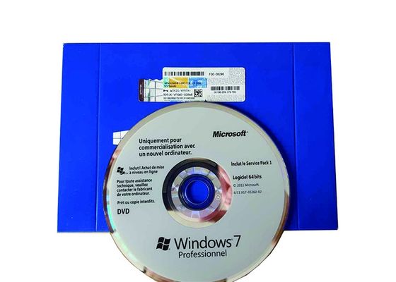 Çin Fransızca Çevrimiçi Windows 7 Professional 64 Bit Hizmet Paketi Orijinalini Etkinleştir Tedarikçi
