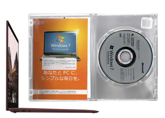 Çin % 100 Orijinal Sistem Yazılımı Windows 7 / Win 7 Fpp DVD Ortamı Tedarikçi
