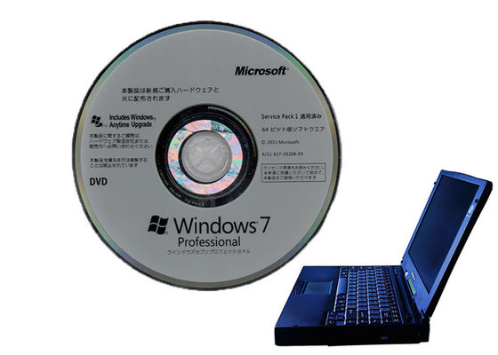 Çin FPP Orijinal Windows 7 Pro Paketi 64bit Profesyonel PC Windows 7 Oem DVD Tedarikçi