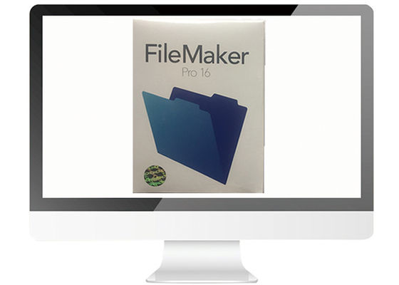 Çin Çok Dilli FileMaker Pro 16 Up FPP Perakende Kutusu% 100 MAC için Etkinleştir Tedarikçi