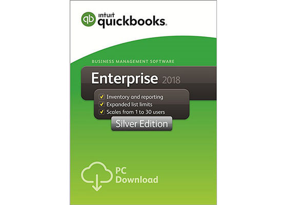 Çin Silver Edition QuickBooks Masaüstü 2017 Ödüllü Yazılım PC İndir Tedarikçi