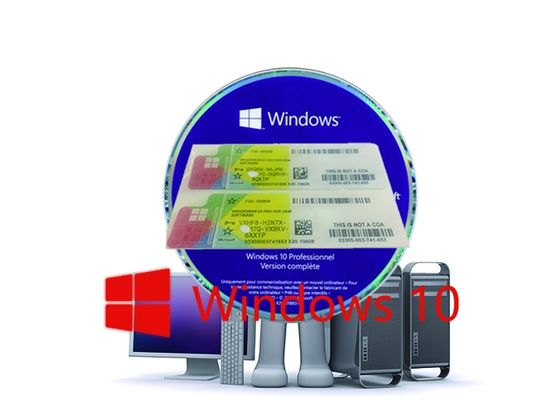 Çin 100% Çalışma Seri Keys Windows 10 Ürün Anahtarı 64 Bit Tam Sürüm Çevrimiçi Etkinleştirmek, Windows 10 Pro Coa Sticker Tedarikçi