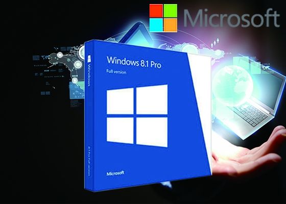 Çin Tam Sürüm Windows 8.1 Pro OEM Çok Dilli Sürüm 32 Bit Sistemler MS Özelleştirilebilir FQC Tedarikçi
