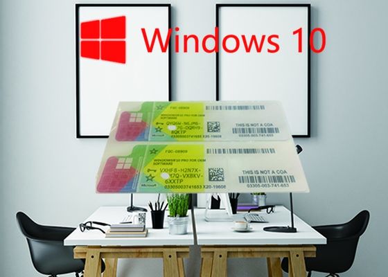 Çin Windows Ürün Anahtarı Sticker Win 10 Pro COA X20 100% Çevrimiçi 32 / 64bit OEM Lisans Anahtar Kodunu Etkinleştirin Tedarikçi