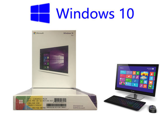 Çin Lehçe Windows 10 Pro Perakende USB 3.0 64 Bit Orijinal Anahtar Kart Çevrimiçi Aktivasyon Win 10 Ev USB Tedarikçi