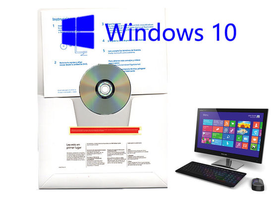 Çin Bilgisayar Yazılımı Windows 10 Pro OEM Etiket OEM Sürümü İspanyolca Ile 64 Bit Anahtar Profesyonel Tedarikçi