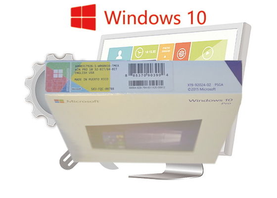 Çin Çevrimiçi Etkinleştirin Orijinal Windows 10 Pro FPP Perakende Kutusu English Language 100% Genuine Tedarikçi