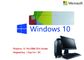 Lehçe Dil MS Windows 10 Pro COA Etiket 64bit Çevrimiçi COA X20 Etkinleştirin Tedarikçi