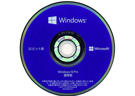 Çin Windows Ten Pro OEM Sticker 32Bit Tedarikçi