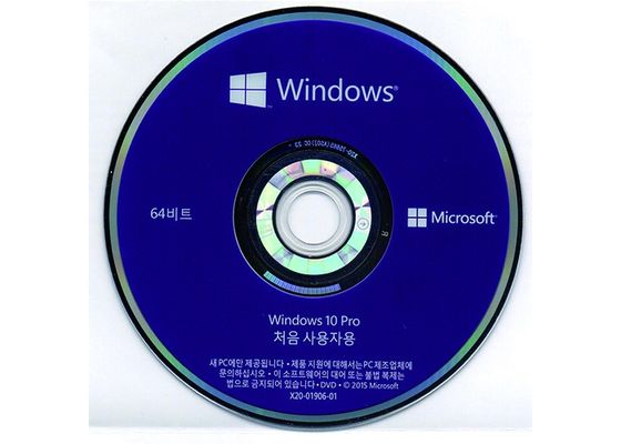 Çin Orijinal Windows 10 Professional 64 Bit Dvd OS Gerçek Sistemler Tedarikçi