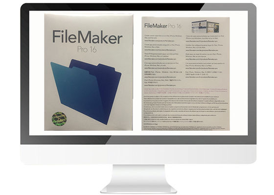Çin Tam Sürüm Mac / Win Retail Box için Filemaker Pro V16 Çevrimiçi Etkinleştir Tedarikçi