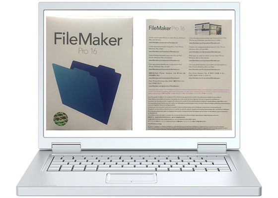 Çin MAC Çok Dilli FileMaker Pro 16 Orijinal Perakende Kutu Paketi Tedarikçi