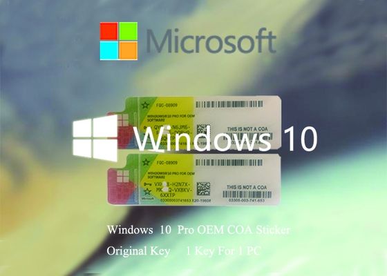 Çin Orijinal Windows 10 Ürün Anahtarı Çalışma Seri Key Multi Dil Yazılımı Tedarikçi