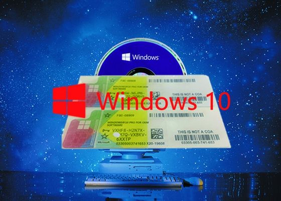 Çin Tam Sürüm Windows 10 Pro COA Sticker Çalışma Seri Anahtar Özelleştirilebilir FQC 64bit Sistemleri Tedarikçi