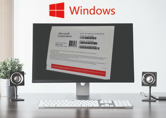 Çin İrlanda Windows 7 Lisansı Etiket / Windows 7 Profesyonel Coa Sticker FQC-80730 Tedarikçi
